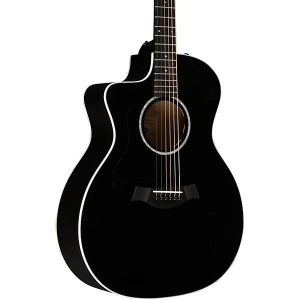 Taylor 214ce BLK Plus Grand Auditorium Left-Handed Acoustic-Electric Guitar Black Taylor 214ce BLK Plus Grand Auditorium Left-Handed Acoustic-Electric Guitar Black