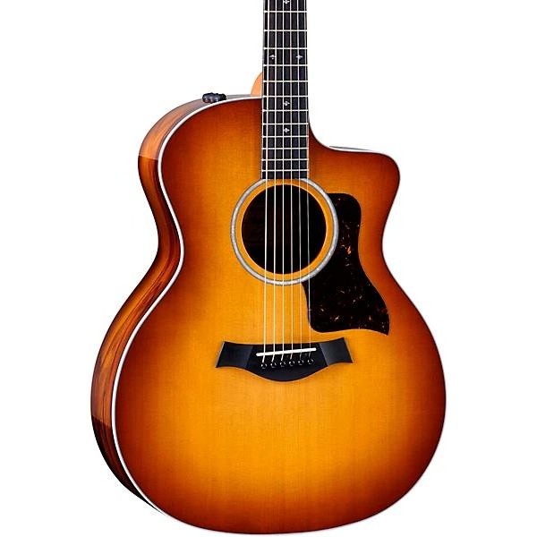 Taylor 214ce DLX Ziricote Special-Edition Grand Auditorium Acoustic-Electric Guitar Shaded Edge Burst Taylor 214ce DLX Ziricote Special-Edition Grand Auditorium Acoustic-Electric Guitar Shaded Edge Burst