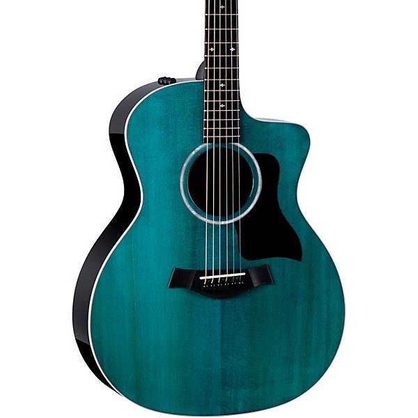 Taylor 214ce Special-Edition Grand Auditorium Acoustic-Electric Guitar Trans Blue Taylor 214ce Special-Edition Grand Auditorium Acoustic-Electric Guitar Trans Blue