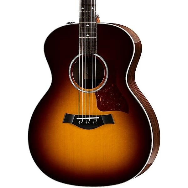 Taylor 214e DLX Grand Auditorium Acoustic-Electric Guitar Tobacco Sunburst Taylor 214e DLX Grand Auditorium Acoustic-Electric Guitar Tobacco Sunburst