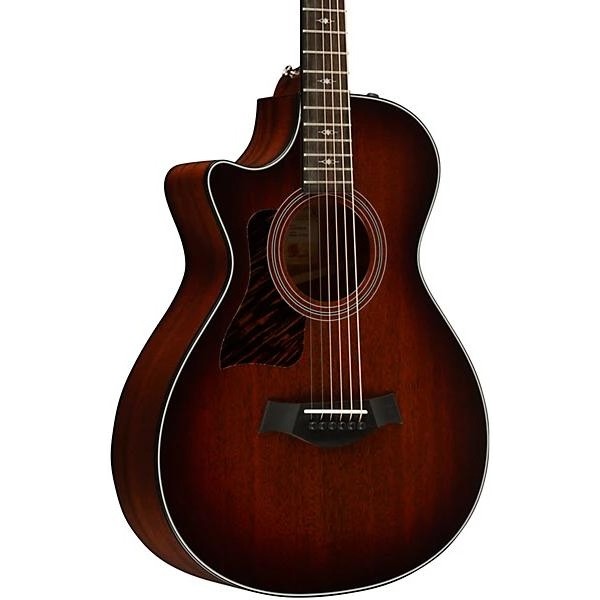 Taylor 322ce 12-Fret Left-Handed Grand Concert Acoustic-Electric Guitar Shaded Edge Burst Taylor 322ce 12-Fret Left-Handed Grand Concert Acoustic-Electric Guitar Shaded Edge Burst
