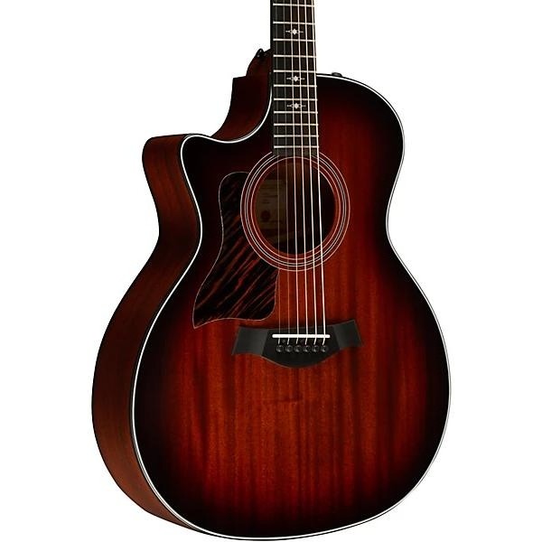 Taylor 324ce Left-Handed Grand Auditorium Acoustic-Electric Guitar Shaded Edge Burst Taylor 324ce Left-Handed Grand Auditorium Acoustic-Electric Guitar Shaded Edge Burst