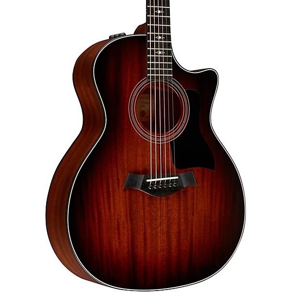 Taylor 324ce V-Class Grand Auditorium Acoustic-Electric Guitar Shaded Edge Burst Taylor 324ce V-Class Grand Auditorium Acoustic-Electric Guitar Shaded Edge Burst