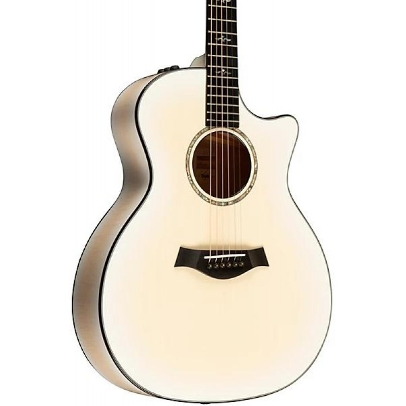Taylor 614ce Limited-Edition 50th Anniversary Grand Auditorium Acoustic-Electric Guitar Trans White Edgeburst Taylor 614ce Limited-Edition 50th Anniversary Grand Auditorium Acoustic-Electric Guitar Trans White Edgeburst