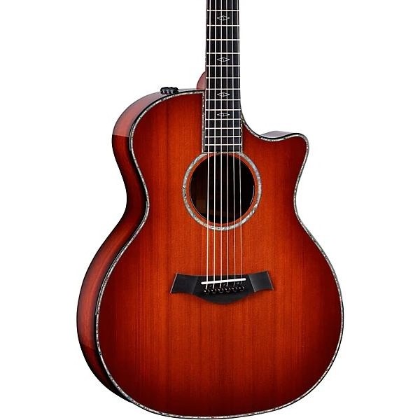 Taylor Custom Sinker Redwood-Red Ironbark Grand Auditorium Acoustic-Electric Guitar Shaded Edge Burst Taylor Custom Sinker Redwood-Red Ironbark Grand Auditorium Acoustic-Electric Guitar Shaded Edge Burst