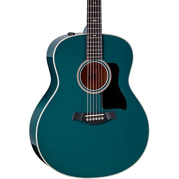 Taylor Custom Torrefied Sitka Spruce-Big Leaf Maple Grand Orchestra Acoustic-Electric Guitar Fjord Green Taylor Custom Torrefied Sitka Spruce-Big Leaf Maple Grand Orchestra Acoustic-Electric Guitar Fjord Green