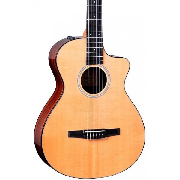 Taylor 212ce-N Plus Grand Concert Nylon-String Acoustic-Electric Guitar Natural Taylor 212ce-N Plus Grand Concert Nylon-String Acoustic-Electric Guitar Natural