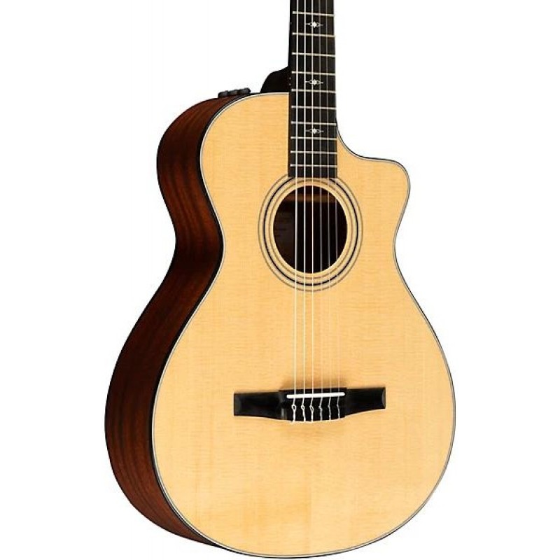 Taylor 312ce-N Grand Concert Nylon-String Acoustic-Electric Guitar Natural Taylor 312ce-N Grand Concert Nylon-String Acoustic-Electric Guitar Natural