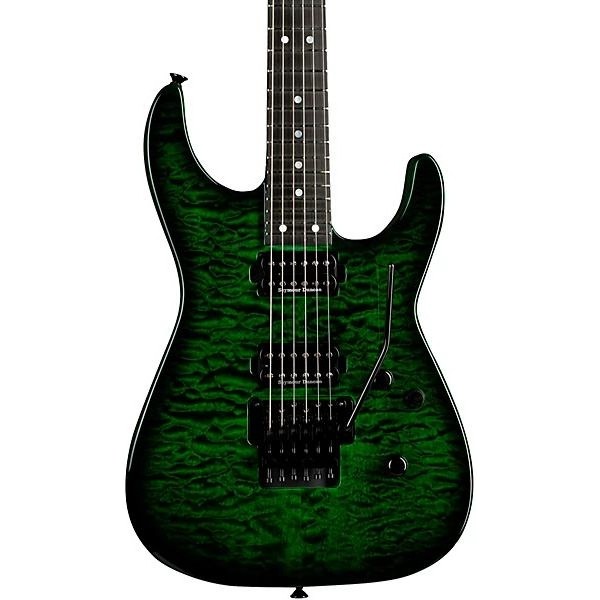 Jackson Soloist SL2Q USA Transparent Green Burst